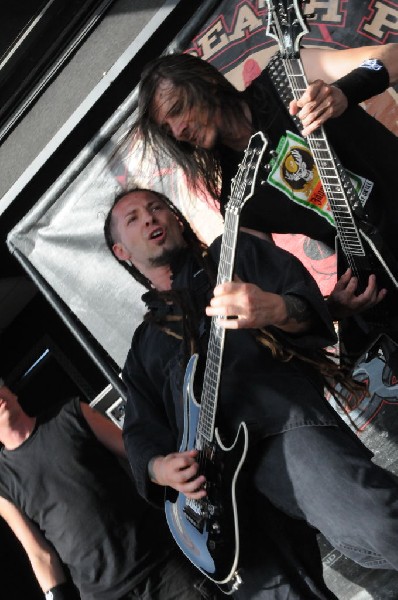 Five Finger Death Punch at the Mayhem Festival Verizon Wireless Amphitheate