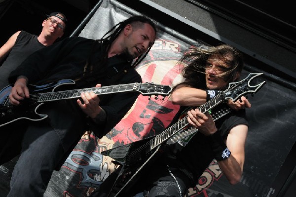 Five Finger Death Punch at the Mayhem Festival Verizon Wireless Amphitheate