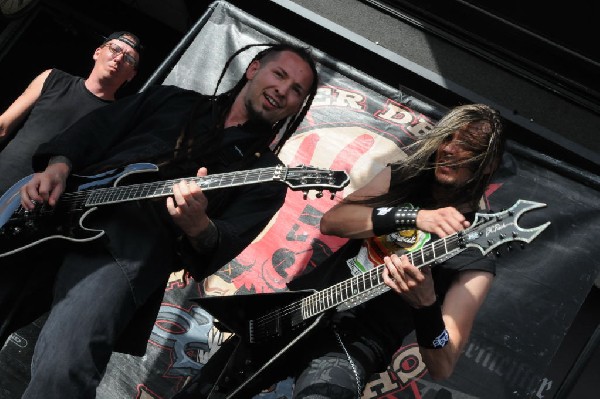 Five Finger Death Punch at the Mayhem Festival Verizon Wireless Amphitheate