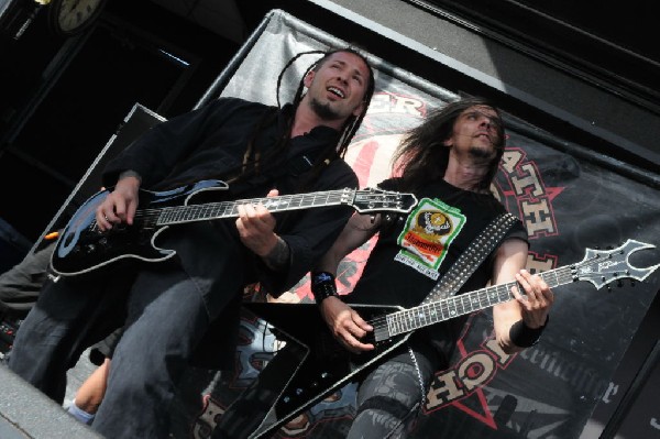 Five Finger Death Punch at the Mayhem Festival Verizon Wireless Amphitheate