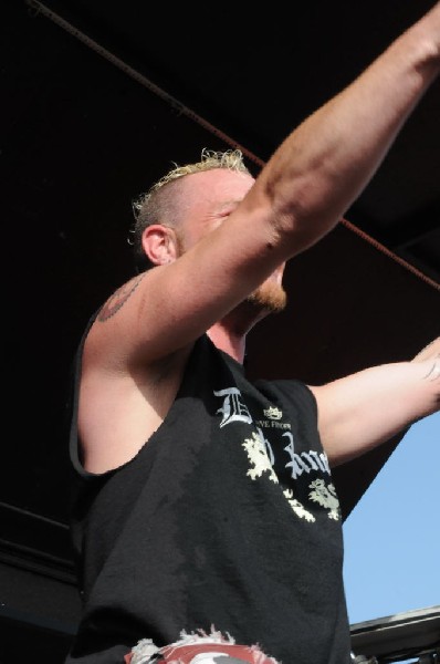 Five Finger Death Punch at the Mayhem Festival Verizon Wireless Amphitheate