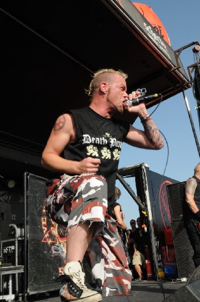 Five Finger Death Punch at the Mayhem Festival Verizon Wireless Amphitheate