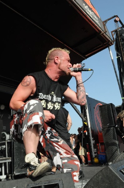 Five Finger Death Punch at the Mayhem Festival Verizon Wireless Amphitheate
