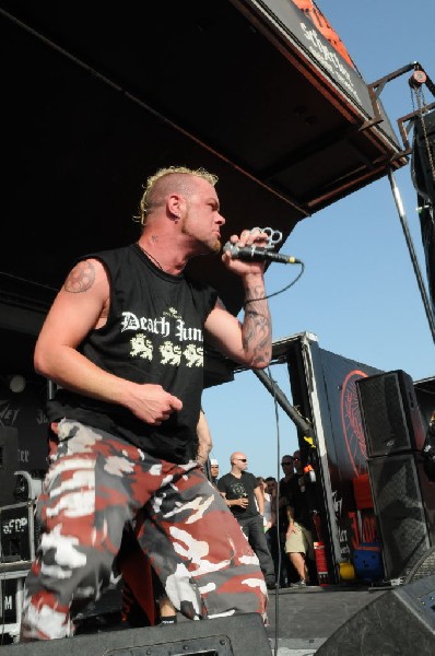 Five Finger Death Punch at the Mayhem Festival Verizon Wireless Amphitheate