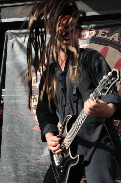 Five Finger Death Punch at the Mayhem Festival Verizon Wireless Amphitheate