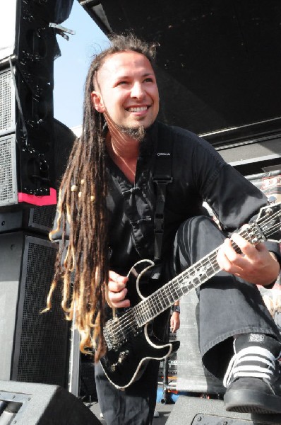 Five Finger Death Punch at the Mayhem Festival Verizon Wireless Amphitheate