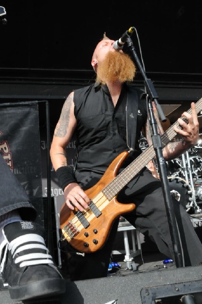 Five Finger Death Punch at the Mayhem Festival Verizon Wireless Amphitheate