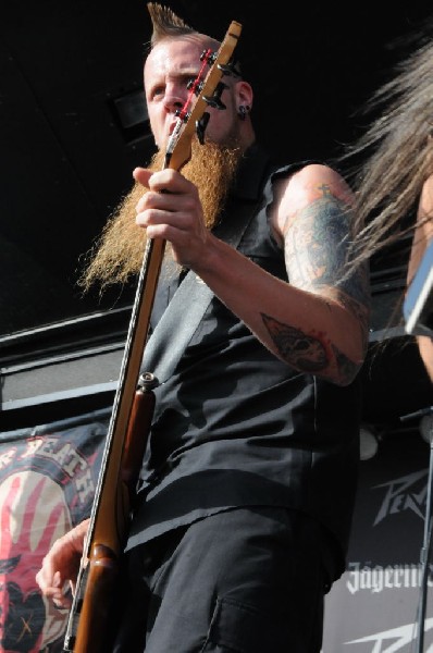 Five Finger Death Punch at the Mayhem Festival Verizon Wireless Amphitheate