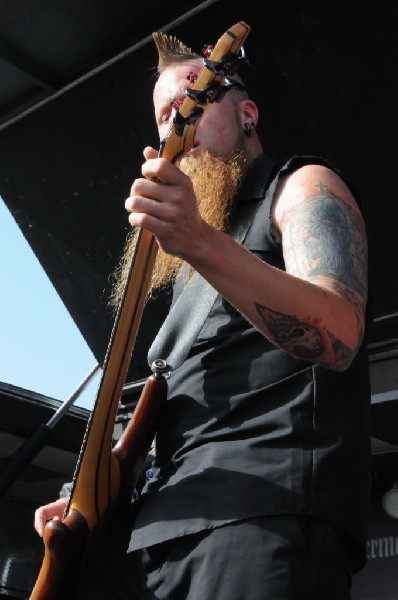 Five Finger Death Punch at the Mayhem Festival Verizon Wireless Amphitheate