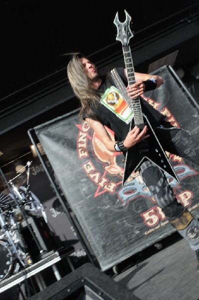 Five Finger Death Punch at the Mayhem Festival Verizon Wireless Amphitheate