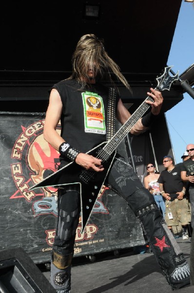 Five Finger Death Punch at the Mayhem Festival Verizon Wireless Amphitheate