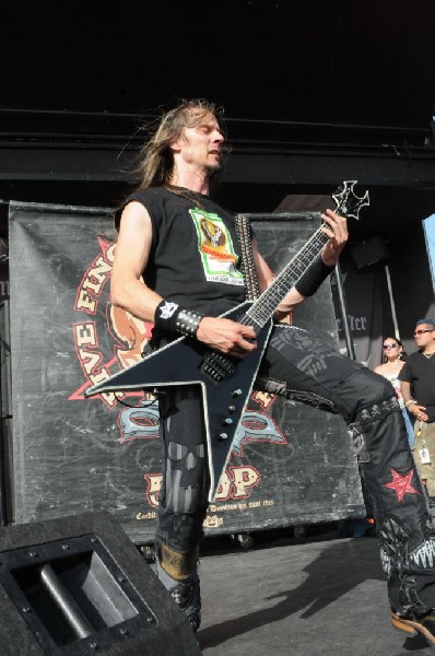 Five Finger Death Punch at the Mayhem Festival Verizon Wireless Amphitheate