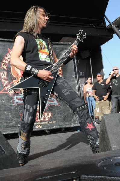 Five Finger Death Punch at the Mayhem Festival Verizon Wireless Amphitheate