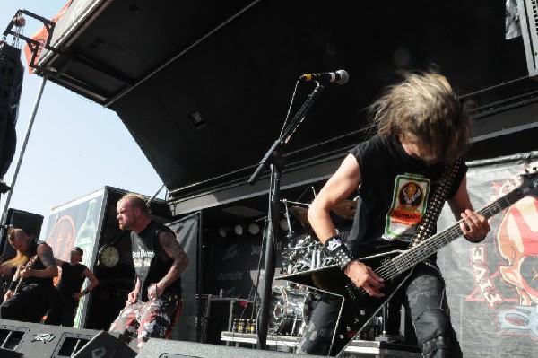 Five Finger Death Punch at the Mayhem Festival Verizon Wireless Amphitheate