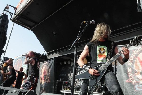 Five Finger Death Punch at the Mayhem Festival Verizon Wireless Amphitheate