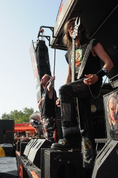 Five Finger Death Punch at the Mayhem Festival Verizon Wireless Amphitheate