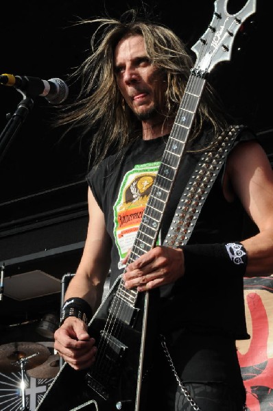 Five Finger Death Punch at the Mayhem Festival Verizon Wireless Amphitheate