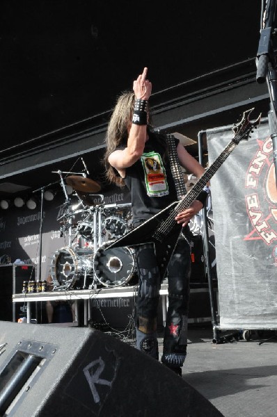 Five Finger Death Punch at the Mayhem Festival Verizon Wireless Amphitheate