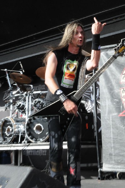 Five Finger Death Punch at the Mayhem Festival Verizon Wireless Amphitheate