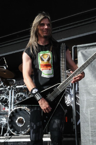 Five Finger Death Punch at the Mayhem Festival Verizon Wireless Amphitheate