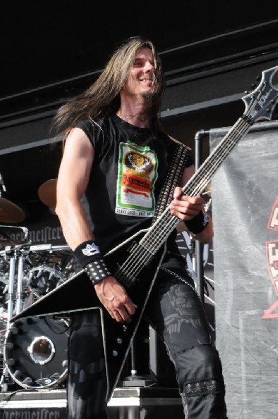 Five Finger Death Punch at the Mayhem Festival Verizon Wireless Amphitheate