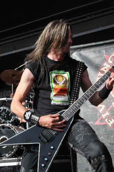 Five Finger Death Punch at the Mayhem Festival Verizon Wireless Amphitheate