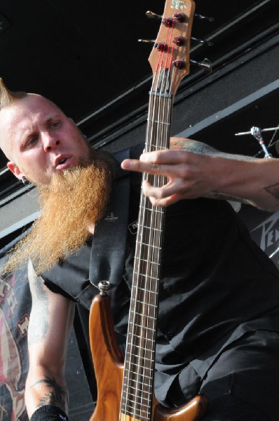 Five Finger Death Punch at the Mayhem Festival Verizon Wireless Amphitheate