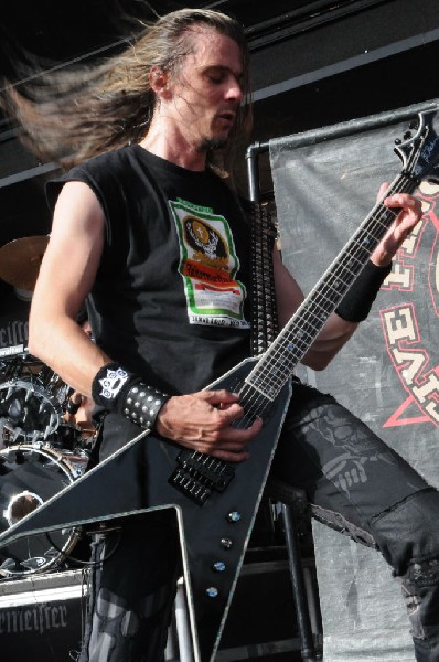 Five Finger Death Punch at the Mayhem Festival Verizon Wireless Amphitheate