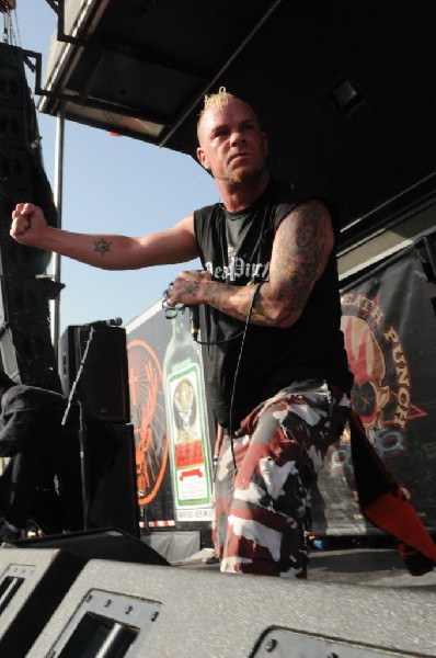 Five Finger Death Punch at the Mayhem Festival Verizon Wireless Amphitheate