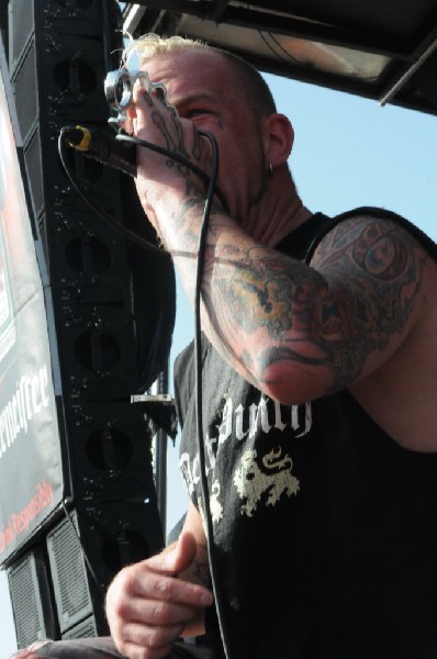 Five Finger Death Punch at the Mayhem Festival Verizon Wireless Amphitheate