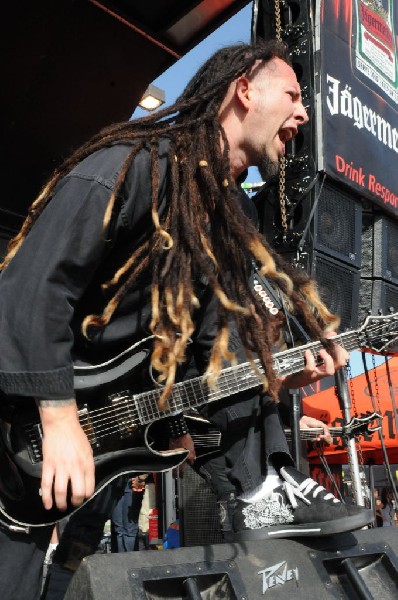 Five Finger Death Punch at the Mayhem Festival Verizon Wireless Amphitheate