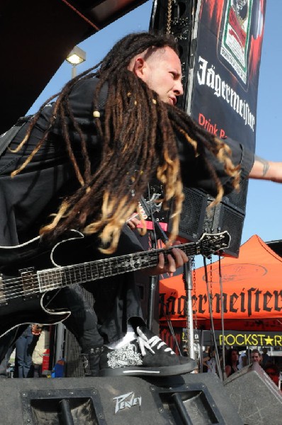 Five Finger Death Punch at the Mayhem Festival Verizon Wireless Amphitheate