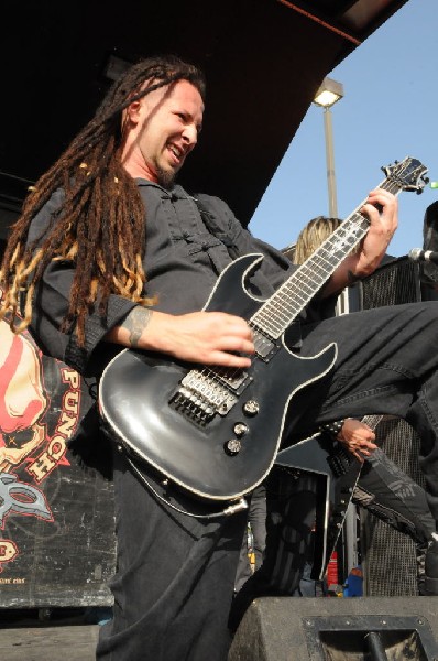 Five Finger Death Punch at the Mayhem Festival Verizon Wireless Amphitheate