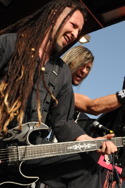 Five Finger Death Punch at the Mayhem Festival Verizon Wireless Amphitheate