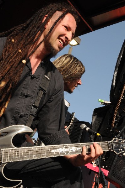 Five Finger Death Punch at the Mayhem Festival Verizon Wireless Amphitheate