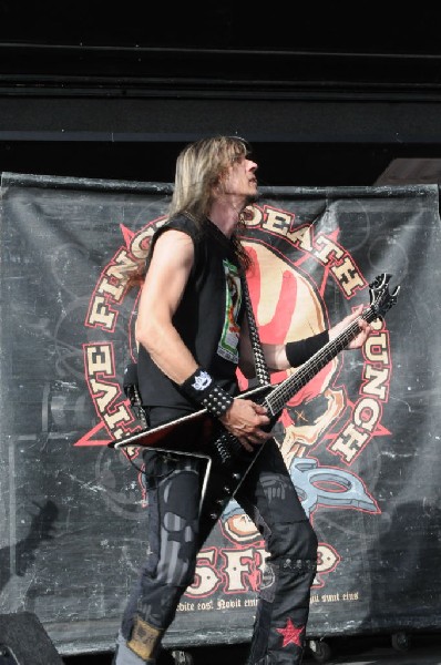 Five Finger Death Punch at the Mayhem Festival Verizon Wireless Amphitheate