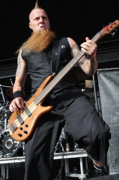 Five Finger Death Punch at the Mayhem Festival Verizon Wireless Amphitheate