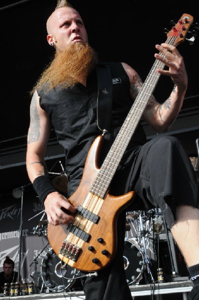 Five Finger Death Punch at the Mayhem Festival Verizon Wireless Amphitheate