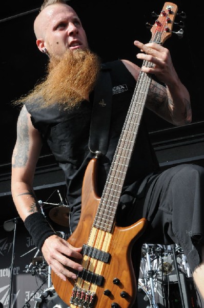 Five Finger Death Punch at the Mayhem Festival Verizon Wireless Amphitheate