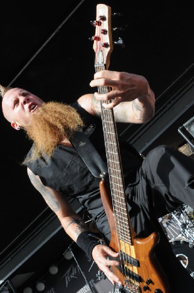 Five Finger Death Punch at the Mayhem Festival Verizon Wireless Amphitheate