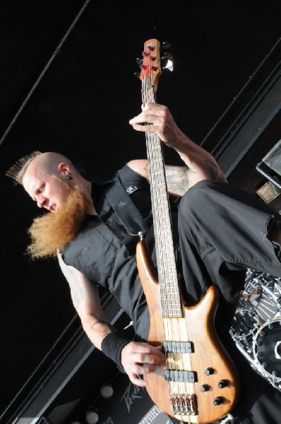 Five Finger Death Punch at the Mayhem Festival Verizon Wireless Amphitheate