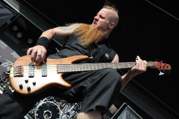 Five Finger Death Punch at the Mayhem Festival Verizon Wireless Amphitheate