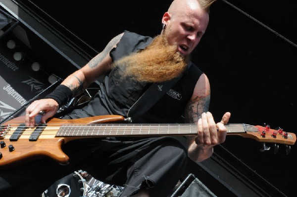 Five Finger Death Punch at the Mayhem Festival Verizon Wireless Amphitheate