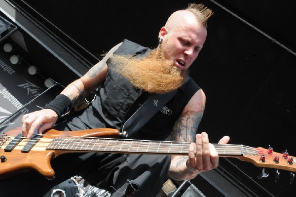 Five Finger Death Punch at the Mayhem Festival Verizon Wireless Amphitheate