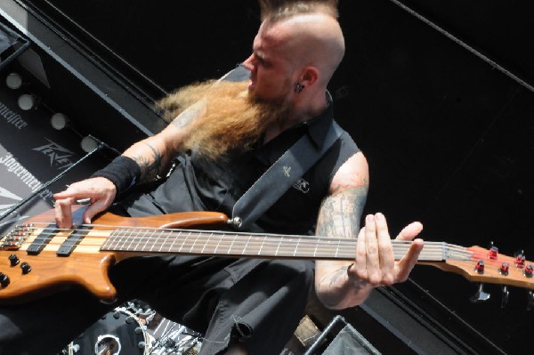 Five Finger Death Punch at the Mayhem Festival Verizon Wireless Amphitheate