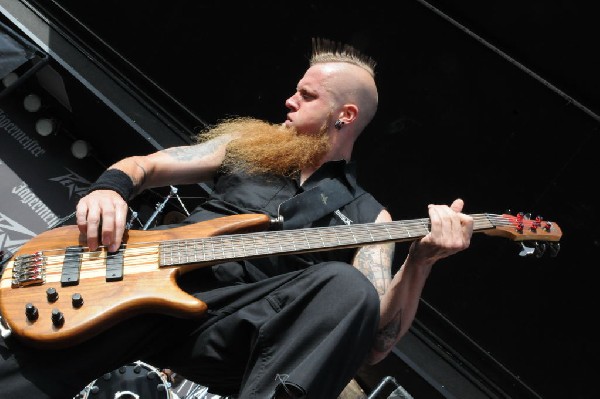 Five Finger Death Punch at the Mayhem Festival Verizon Wireless Amphitheate