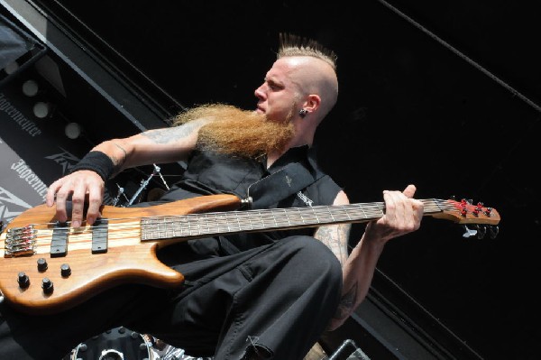 Five Finger Death Punch at the Mayhem Festival Verizon Wireless Amphitheate