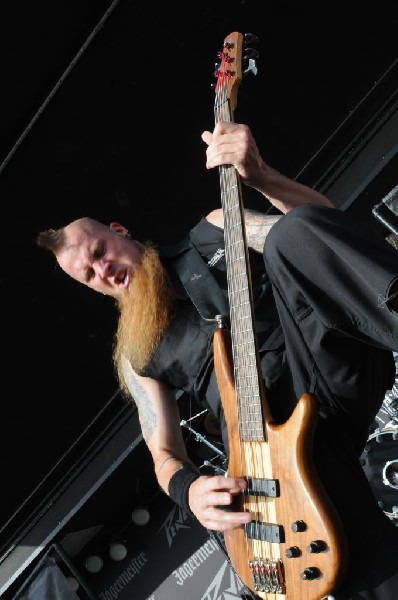 Five Finger Death Punch at the Mayhem Festival Verizon Wireless Amphitheate