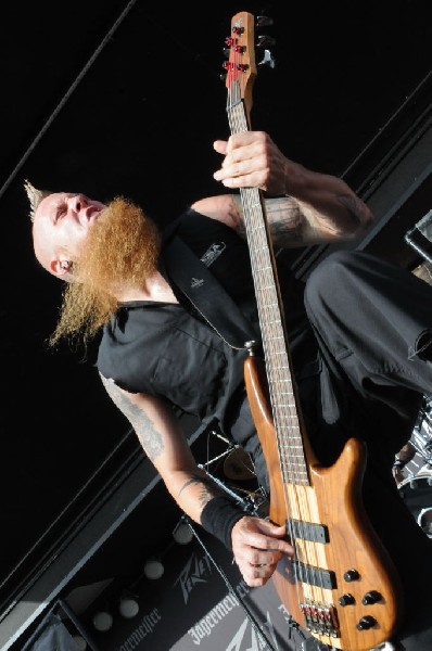 Five Finger Death Punch at the Mayhem Festival Verizon Wireless Amphitheate