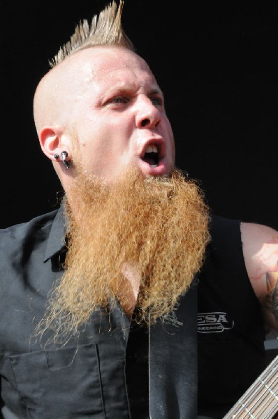 Five Finger Death Punch at the Mayhem Festival Verizon Wireless Amphitheate